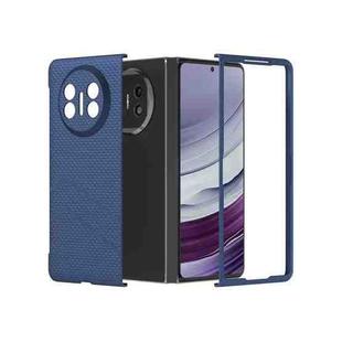 For Huawei Mate X5 PC Frosted Texture Diamond Paint Shockproof Phone Case(Dark Blue)
