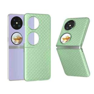 For Huawei Pocket 2 PC Frosted Texture Diamond Paint Shockproof Phone Case(Light Green)