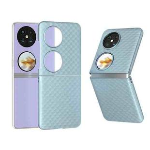 For Huawei Pocket 2 PC Frosted Texture Diamond Paint Shockproof Phone Case(Ice Blue)