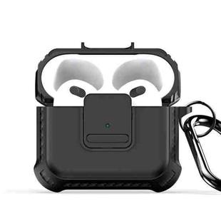 For AirPods 3 DUX DUCIS PECG Series Earbuds Box Protective Case(Black)
