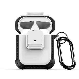 For AirPods 2 / 1 DUX DUCIS PECG Series Earbuds Box Protective Case(White)