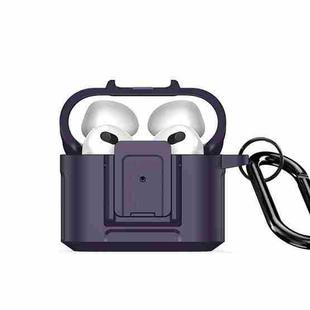 For AirPods 3 DUX DUCIS PECH Series Earbuds Box Protective Case(Purple)