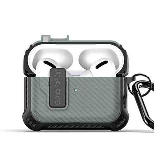 For AirPods Pro DUX DUCIS PECI Series Earbuds Box Protective Case(Green)