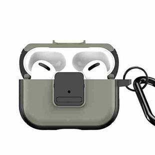 For AirPods Pro DUX DUCIS PECJ Series Earbuds Box Protective Case(Army Green)
