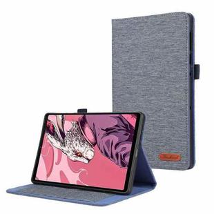 For Lenovo Legion Y700 Gen 4 2025 Fabric Texture Horizontal Flip Leather Tablet Case(Blue)