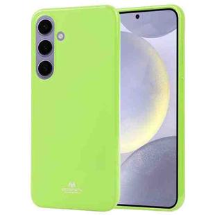 For Samsung Galaxy S24+ 5G GOOSPERY PEARL JELLY Shockproof TPU Phone Case(Fluorescent Green)