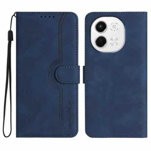 For Tecno Pova 6 Neo 5G / Spark 30 5G Heart Pattern Skin Feel Leather Phone Case(Royal Blue)