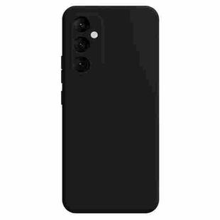 For Samsung Galaxy S24+ 5G Imitation Liquid Silicone Phone Case(Black)