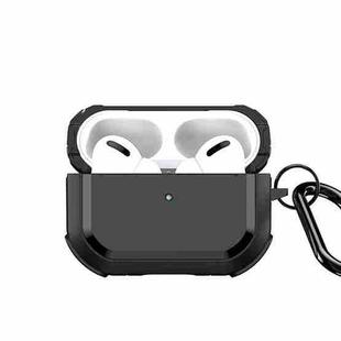 For AirPods Pro DUX DUCIS PECA Series Earbuds Box Protective Case(Black)