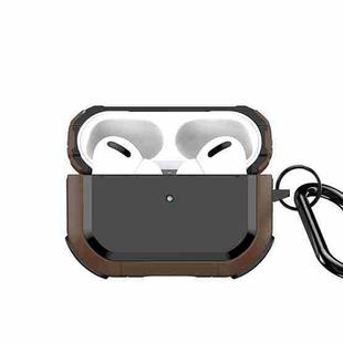 For AirPods Pro DUX DUCIS PECA Series Earbuds Box Protective Case(Khaki)