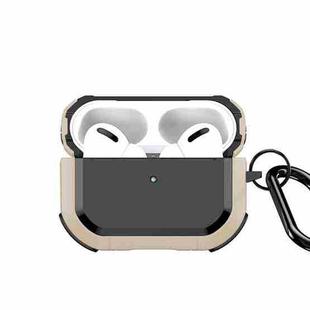 For AirPods Pro 2 DUX DUCIS PECA Series Earbuds Box Protective Case(Gold)