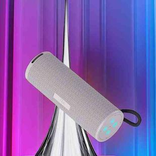 T&G TG-421 RGB BT Outdoor Waterproof Speakers(Silver)