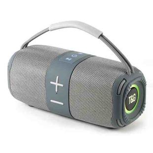 T&G TG-668 Wireless Bluetooth Speaker Portable TWS Subwoofer with Handle(Grey)