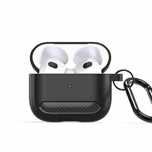 For AirPods 3 DUX DUCIS PECB Series Earbuds Box Protective Case(Black)