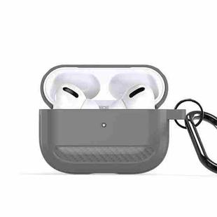 For AirPods Pro DUX DUCIS PECB Series Earbuds Box Protective Case(Grey)