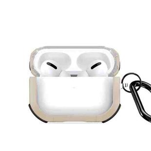 For AirPods Pro 2 DUX DUCIS PECD Series Earbuds Box Protective Case(Gold)