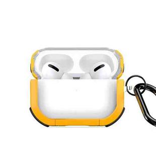 For AirPods Pro 2 DUX DUCIS PECD Series Earbuds Box Protective Case(Yellow)