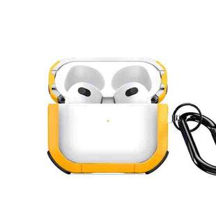 For AirPods 3 DUX DUCIS PECD Series Earbuds Box Protective Case(Yellow)