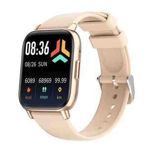 DM05 1.83 inch BT5.2 Smart Sport Watch, Support Sleep / Heart Rate / Blood Oxygen / Temperature / Heart Sugar/ Blood Pressure Health Monitor(Gold)