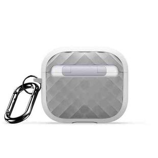 For AirPods 3 DUX DUCIS PECC Series Earbuds Box Protective Case(White Grey)