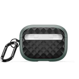For AirPods Pro DUX DUCIS PECC Series Earbuds Box Protective Case(Green Black)