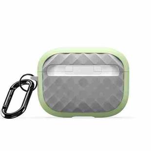 For AirPods Pro DUX DUCIS PECC Series Earbuds Box Protective Case(Green Grey)