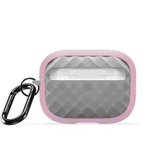 For AirPods Pro DUX DUCIS PECC Series Earbuds Box Protective Case(Pink Grey)