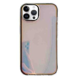 For iPhone 15 Pro Electroplated Aurora TPU + PC Phone Case(Black)