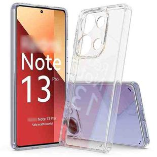 For Xiaomi Redmi Note 13 Pro/Poco M6 Pro 4G Scratchproof Acrylic TPU Phone Case(Transparent)