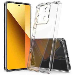 For Xiaomi Redmi Note 13 5G Scratchproof Acrylic TPU Phone Case(Transparent)