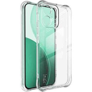 For OPPO Reno14 F 5G Global imak Shockproof Airbag TPU Phone Case(Transparent)
