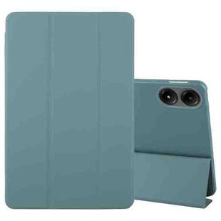 For Xiaomi Redmi Pad Pro 12.1 Tri-fold Silicone Leather Tablet Case(Dark Green)