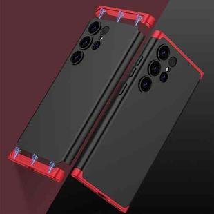 For Samsung Galaxy S24 Ultra 5G GKK Mortise-Tenon Connection Three Stage Splicing Full Coverage PC Phone Case(Red)