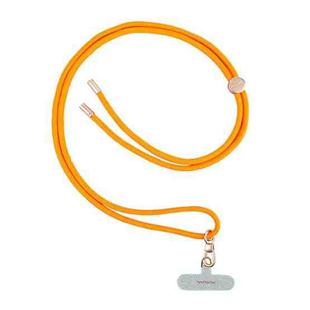 mutural Universal Mobile Phone Solid Color Lanyard(Orange)