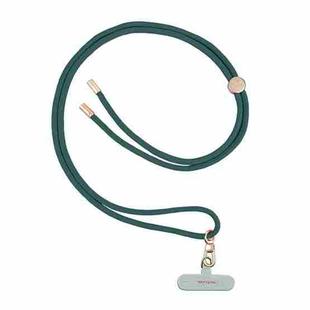 mutural Universal Mobile Phone Solid Color Lanyard(Dark Green)