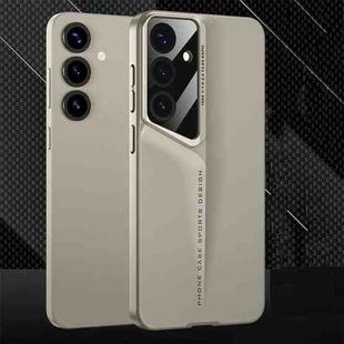 For Samsung Galaxy S25 5G GKK Blade Ultra-thin Full Coverage Phone Case(Gold)