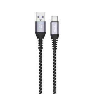 TOTU CB-5-T 25W USB to USB-C/Type-C Data Cable, Length: 1m(Grey)