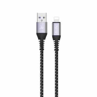 TOTU CB-5-L 15W USB to 8 Pin Data Cable, Length: 1m(Grey)