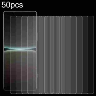 For Sony Xperia 5 VI 50pcs 0.26mm 9H 2.5D Tempered Glass Film