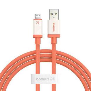 Baseus Antifreeze Series USB to 8 Pin 2.4A Fast Charging Data Cable, Length:1m(Orange)