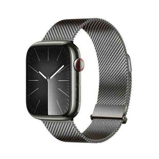 For Apple Watch 42mm DUX DUCIS Milanese Pro Series Stainless Steel Watch Band(Graphite)