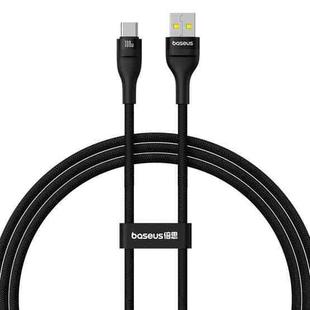Baseus Flash Series 2 USB to Type-C 100W Fast Charging Data Cable, Length:1m(Black)