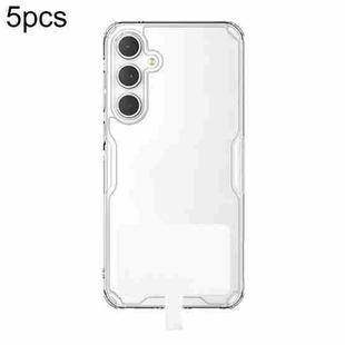 5pcs Ultra-Thin Universal Phone Lanyard Strap Patch Gasket(White)