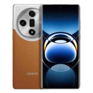 OPPO Find X7 AI Phone, 16GB+256GB, Screen Fingerprint, 6.78 inch ColorOS 14.0 Dimensity 9300 Octa Core up to  3.25GHz, OTG, NFC, Network: 5G(Brown Silver)