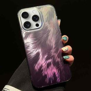 For iPhone 13 Pro Foxtail Bronzing Laser Gradient Phone Case(Purple)