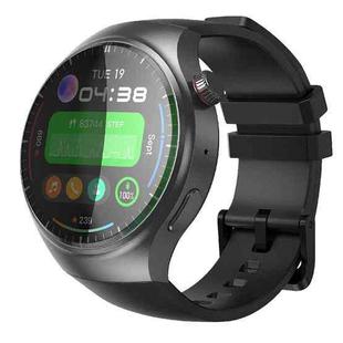 LEMFO DM80 1.43 inch AMOLED Round Screen Smart Watch Android 8.1, Specification:2GB+16GB(Black)