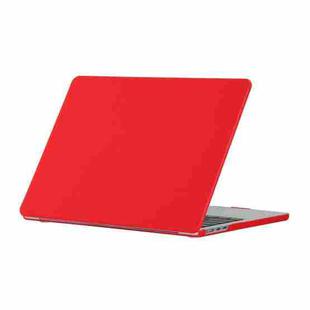 For MacBook Air 15.3 2024 A2941 (M2)/A3114 (M3) Laptop Matte Style Protective Case(Red)