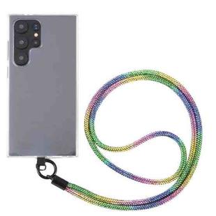 Sparkling Diamond Round Anti-lost Rope Long Lanyard(Colorful)