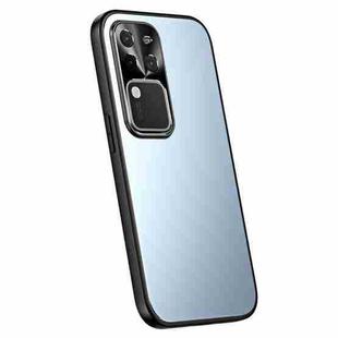 For vivo S18 Pro R-JUST RJ-61 Electroplating Frosted TPU + PC Phone Case(Blue)