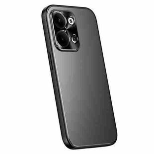 For OPPO Reno9 / Reno9 Pro R-JUST RJ-61 Electroplating Frosted TPU + PC Phone Case(Grey)